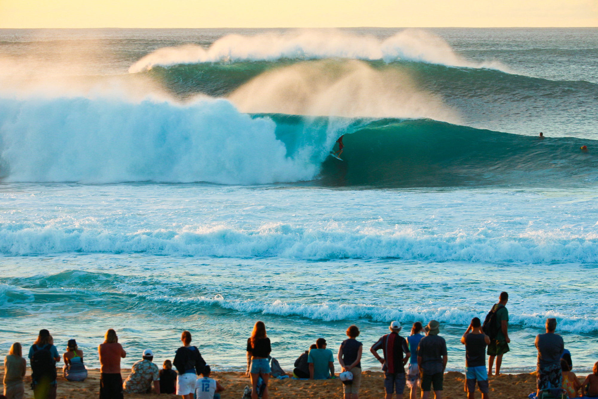 Surfing with Tom Carey 