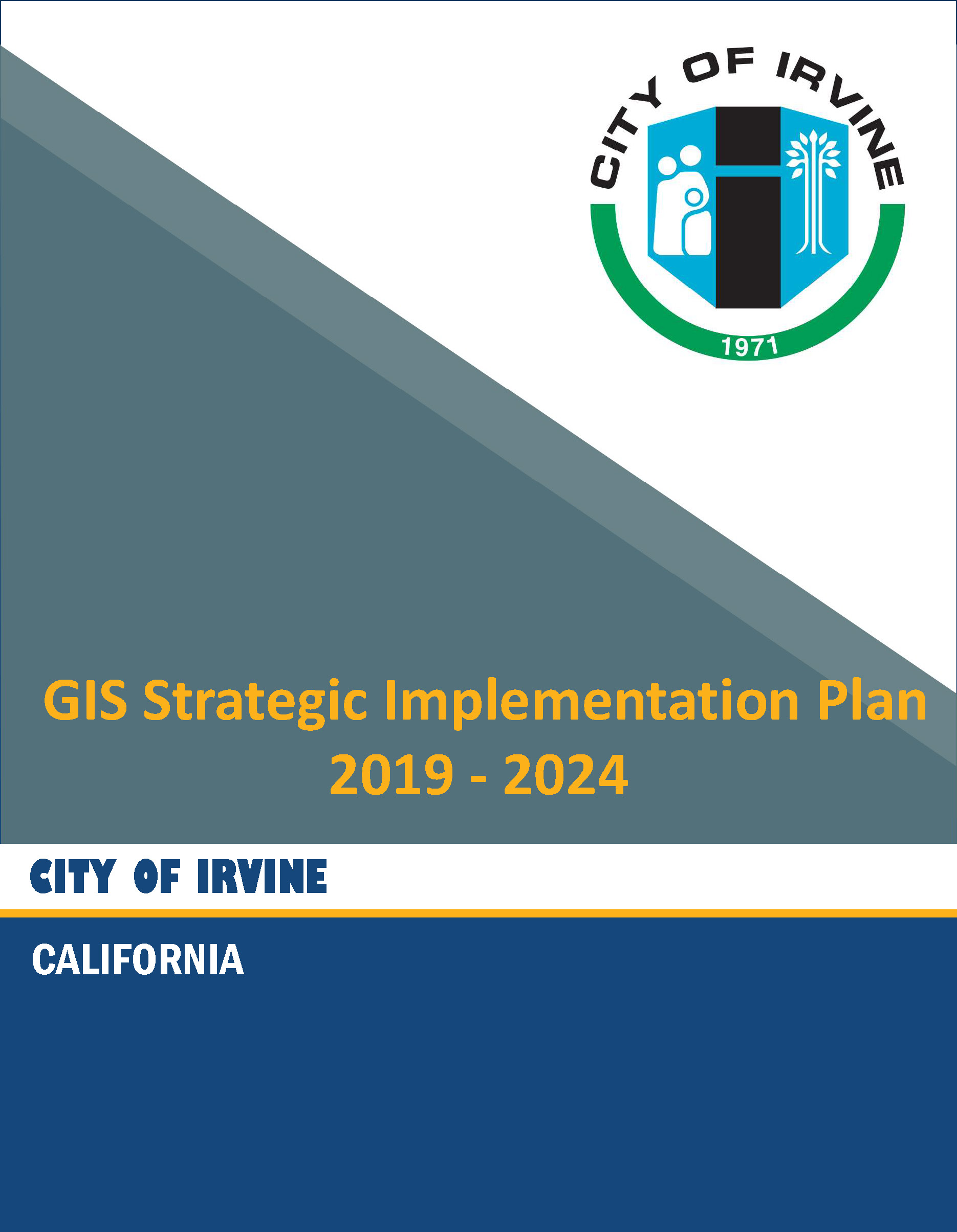 GIS Strategic Implementation Plan 2019 - 2024
