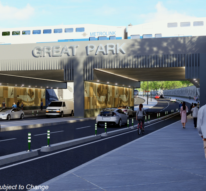 Marine Way Undercrossing & Extension Project Rendering