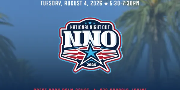 NNO 2026 graphic with a star and stripes logo, against a blurred blue sky and palm trees.