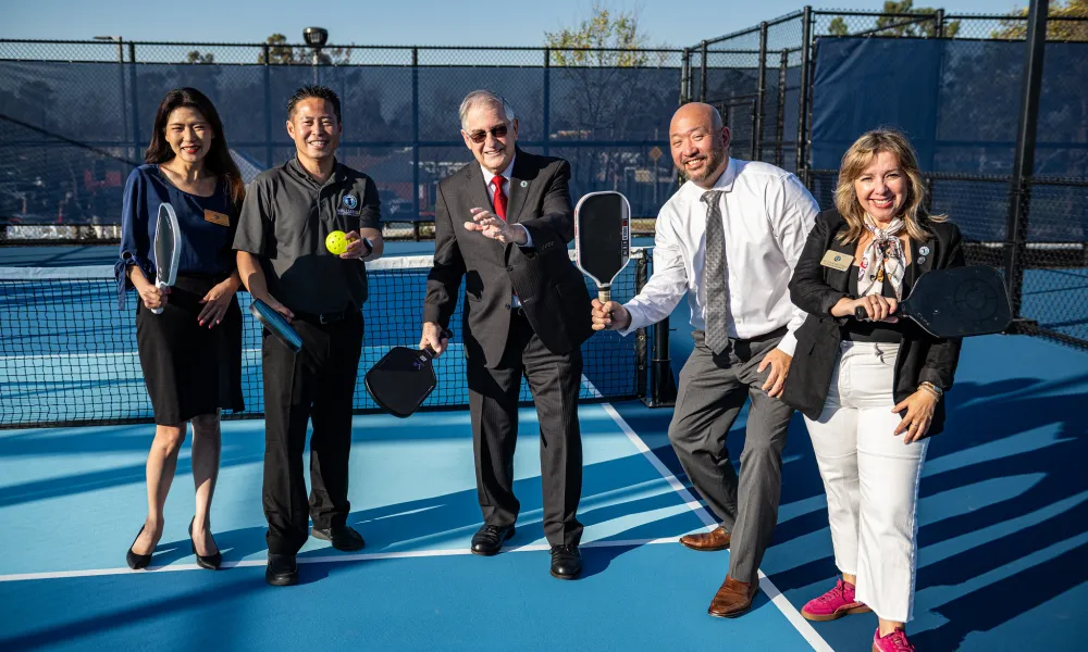 Eight New Pickleball Courts Now Open at Mike Ward Community Park