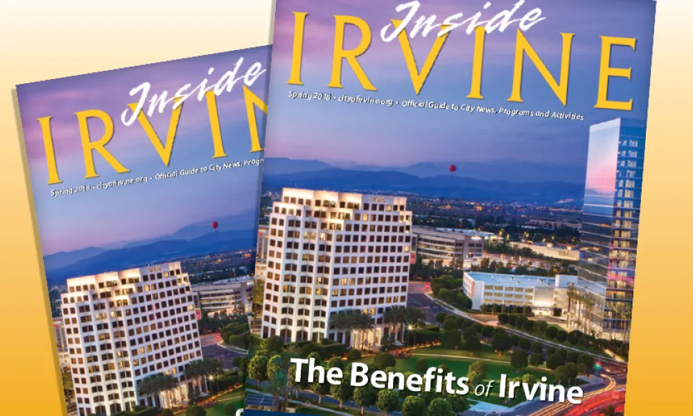 Spring issue of Inside Irvine 