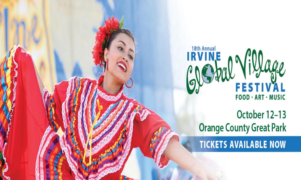 woman dancing during Irvine Global Village Festival