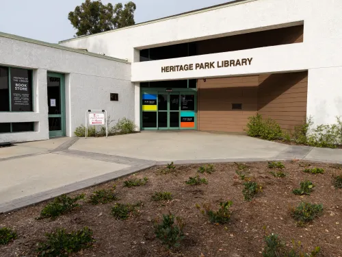 Heritage Park Library building